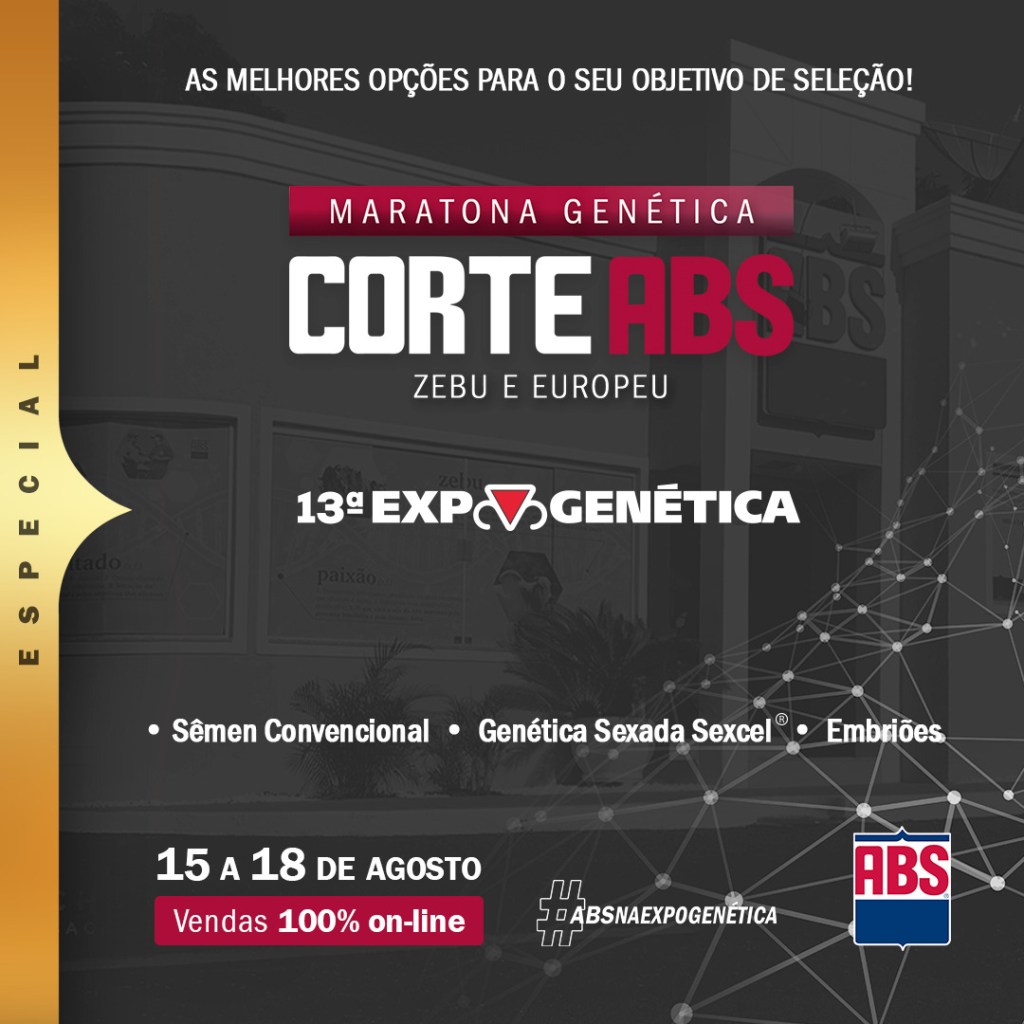 ABS anuncia programação da empresa para a Expogenética 2020 - ABS Brasil -  Genética bovina: Touros, sêmen e embriões